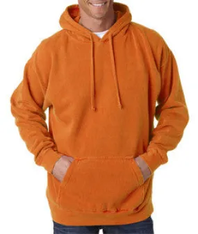 1567 Chouinard Adult Hooded Blended Sweatshirt Burnt Orange Pgmdye