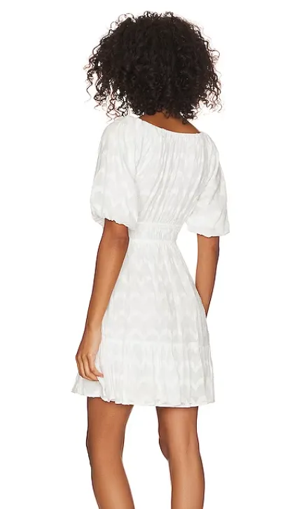 Abella Mini Dress-White