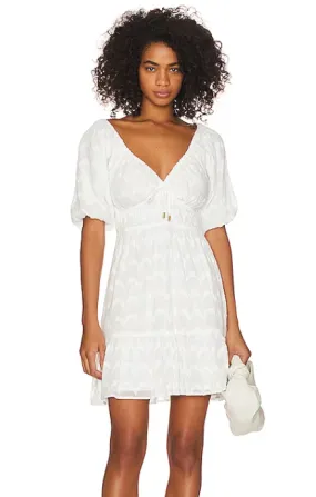 Abella Mini Dress-White