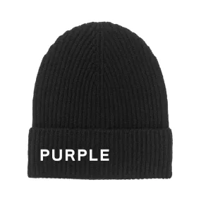 Acrylic Cuffed Beanie (Black) - PP921ABBK423