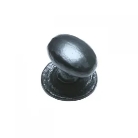 Antique Black Iron Cabinet Cupboard Knob To Bolt · Kirkpatrick 1195B ·