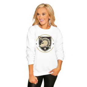 ARMY BLACK KNIGHTS "END ZONE" PERFECT COZY CREW SWEATSHIRT