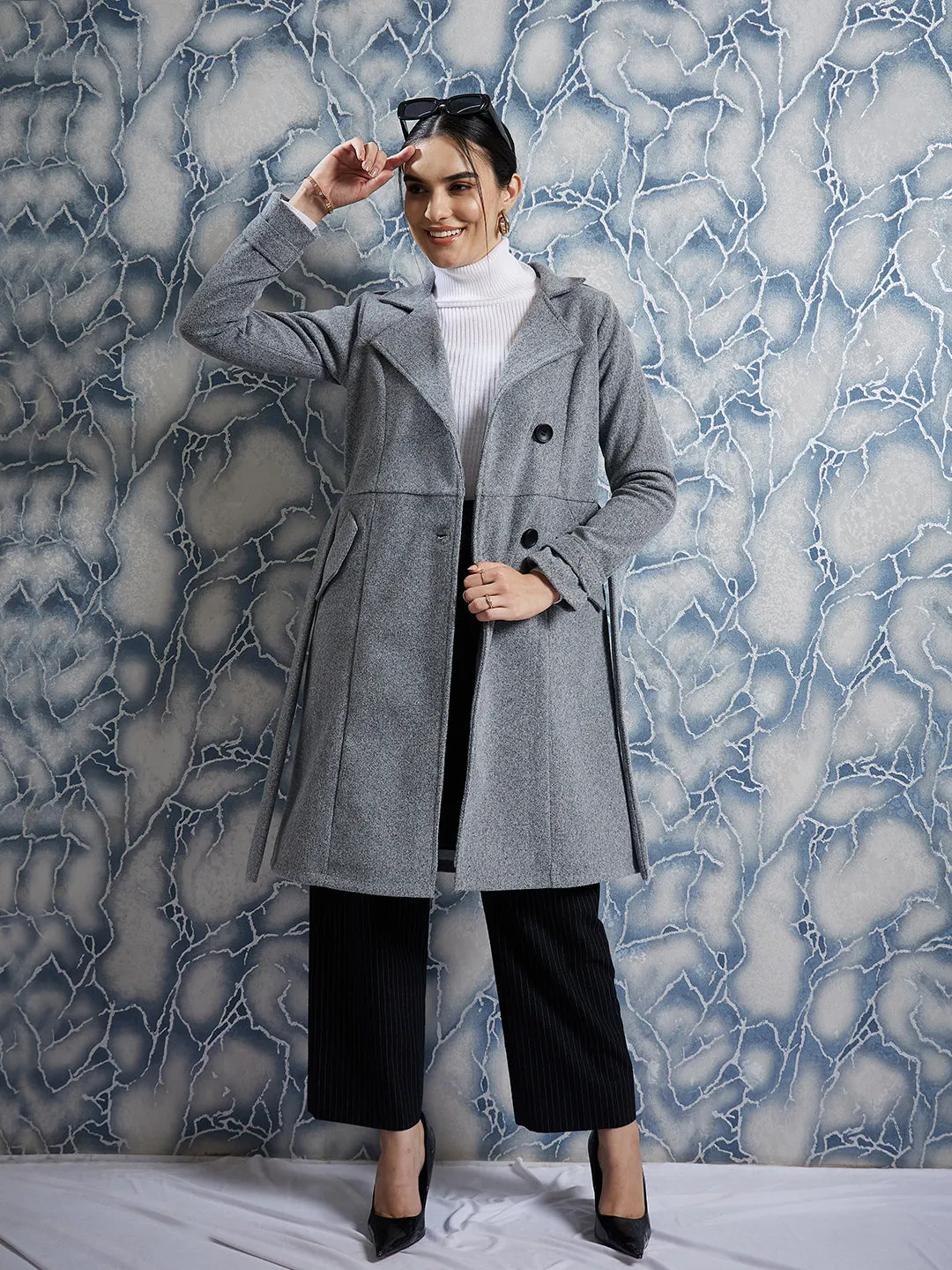 Athena Single-Breasted Trench Coat