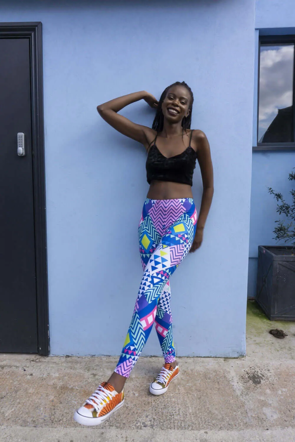 Aztec Pattern Festival Leggings