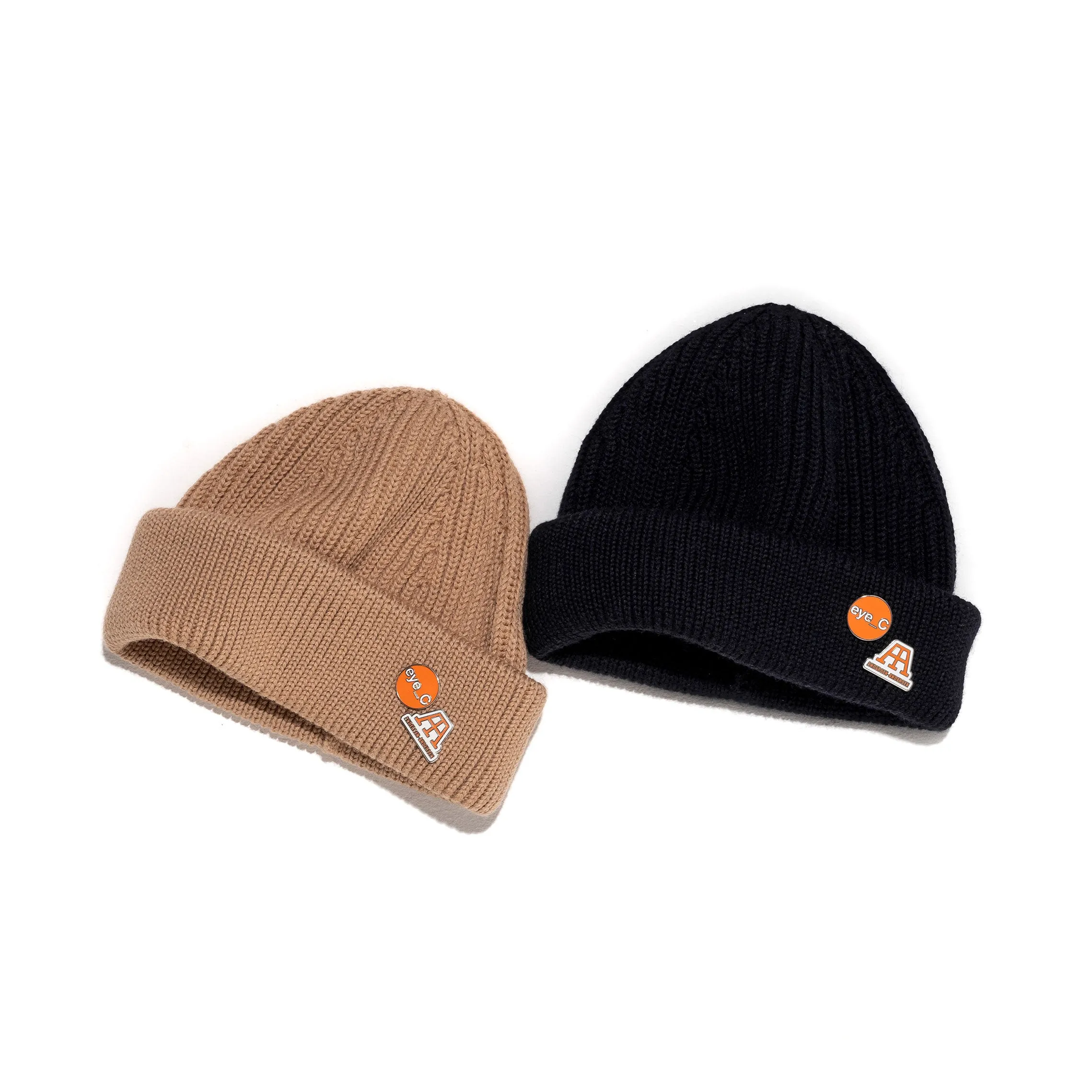Beanie Medium Double Fold Navy Blue