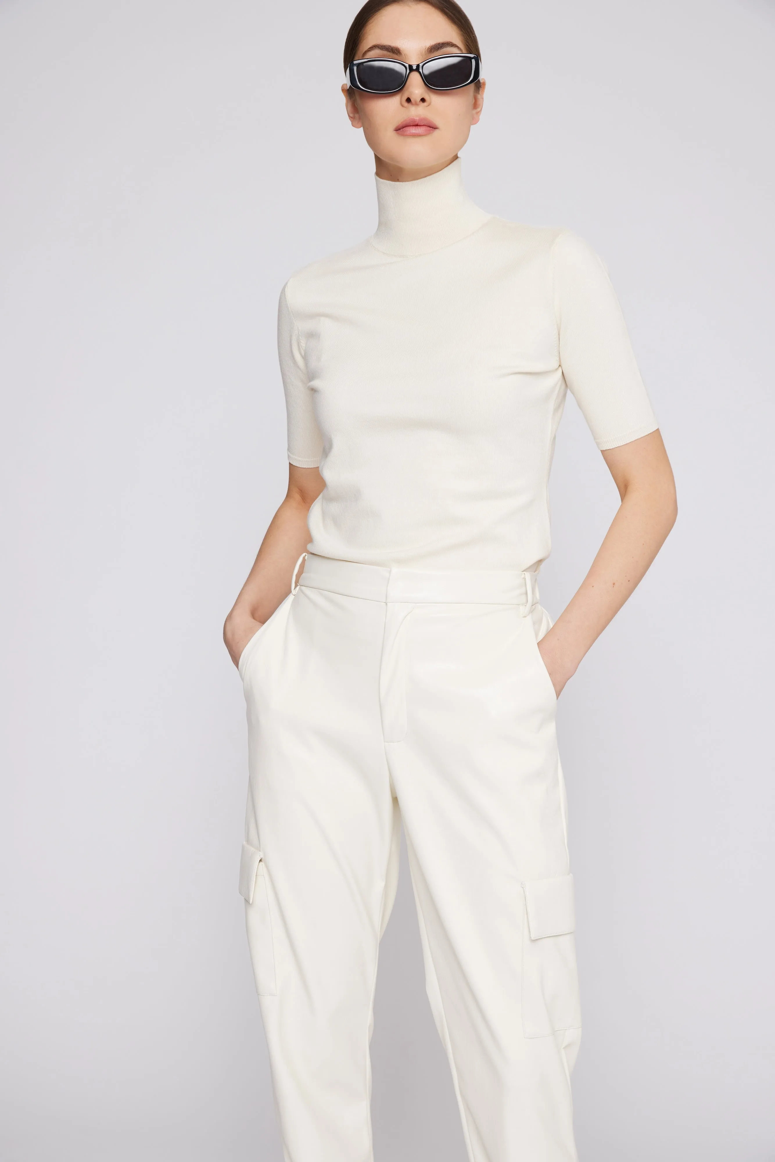 Bella Cargo Jogger Ivory