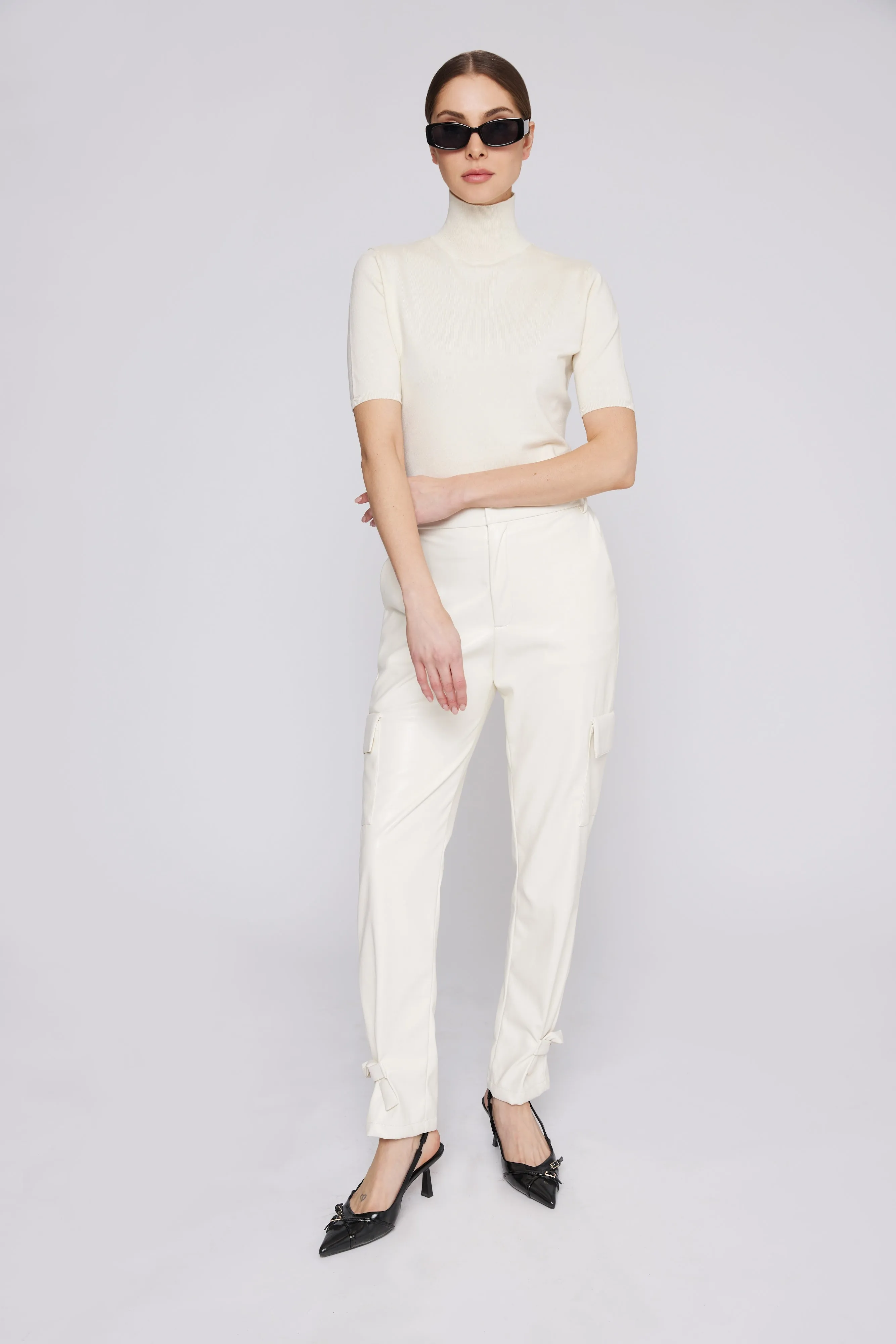Bella Cargo Jogger Ivory