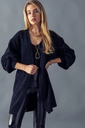 Bishop Sleeve Soft knit Cardigan