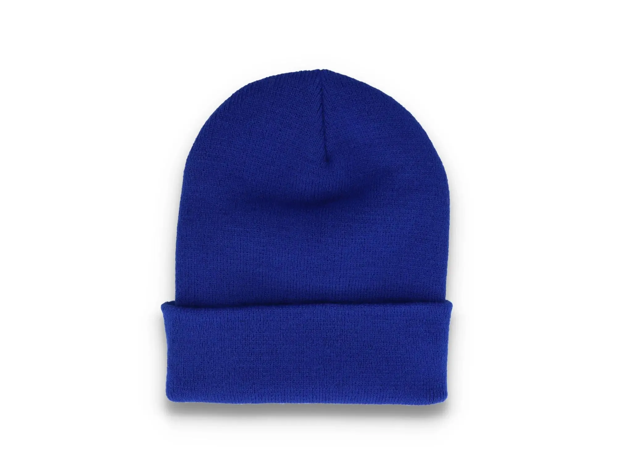 Blå Lue med brett - Flexfit 1501KC Royal Blue