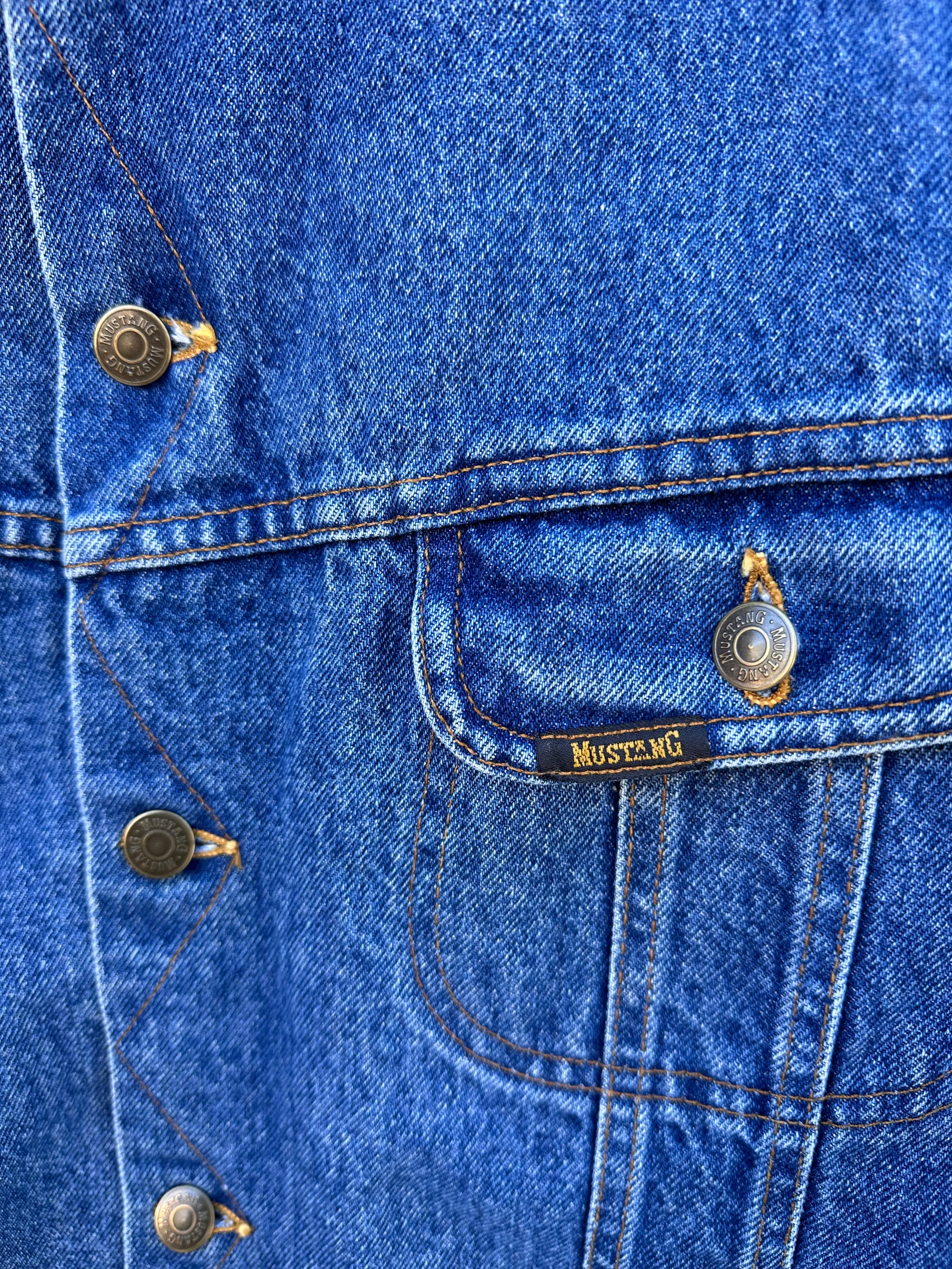 Blanket Lined Stormrider Mustang Denim Jacket