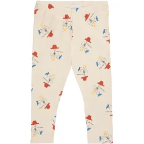 Bobo Choses White Magic Flute Player All Over Leggings