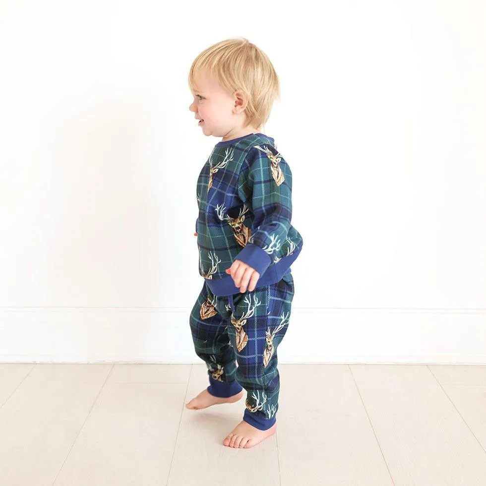 Boy's Long Sleeve Sweatshirt & Jogger Set, Beckford (Deer)