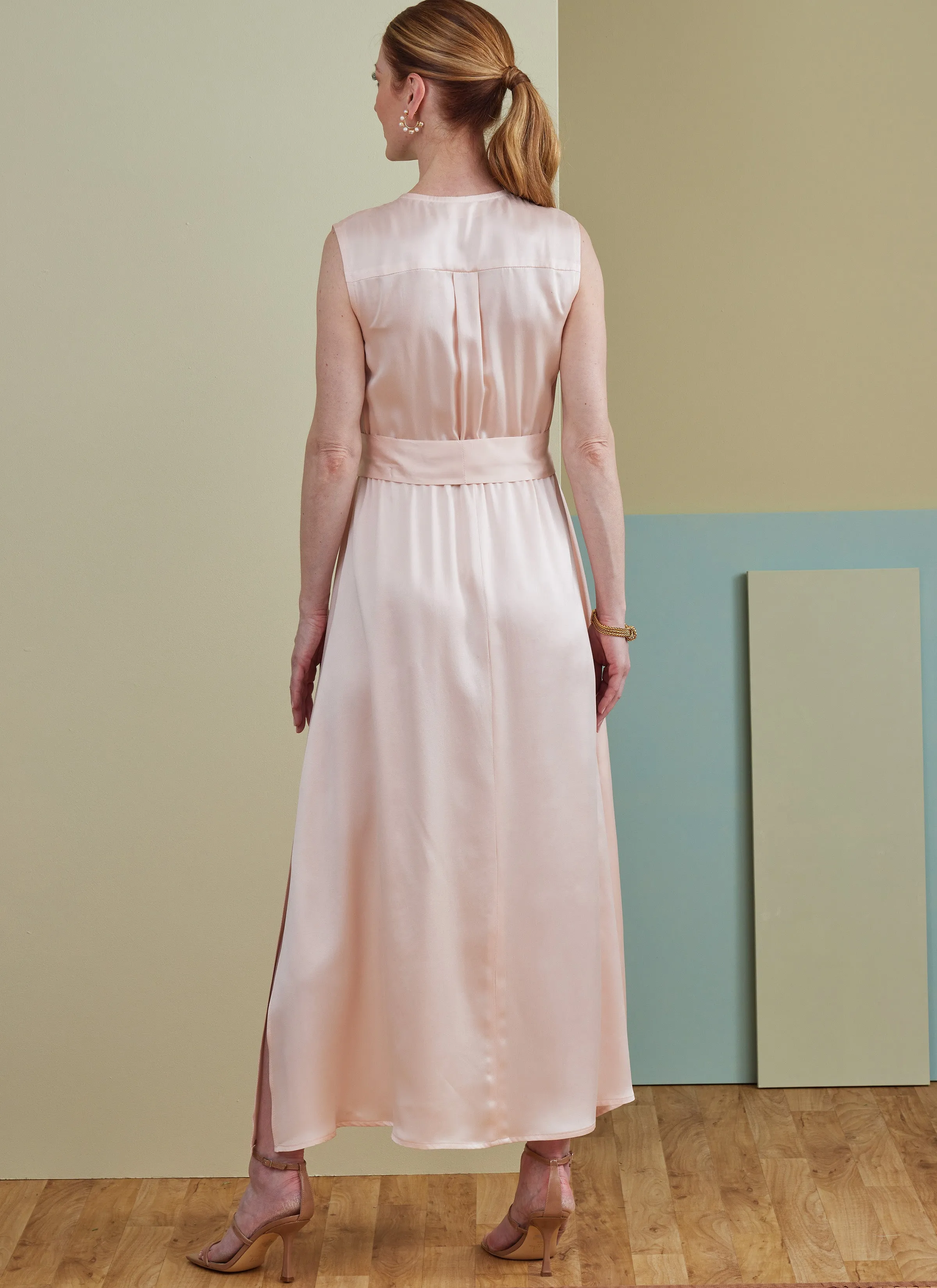 Butterick sewing pattern 6890 Misses' Dress, Jumpsuit and Sash