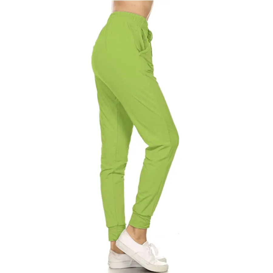 Buttery Soft Solid Colour Joggers / Tracksuit Bottoms