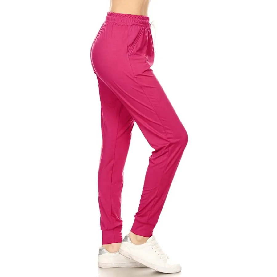 Buttery Soft Solid Colour Joggers / Tracksuit Bottoms