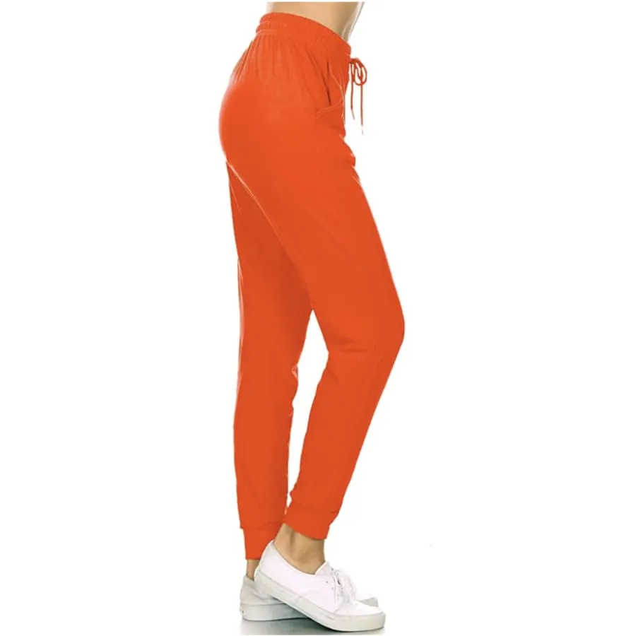 Buttery Soft Solid Colour Joggers / Tracksuit Bottoms