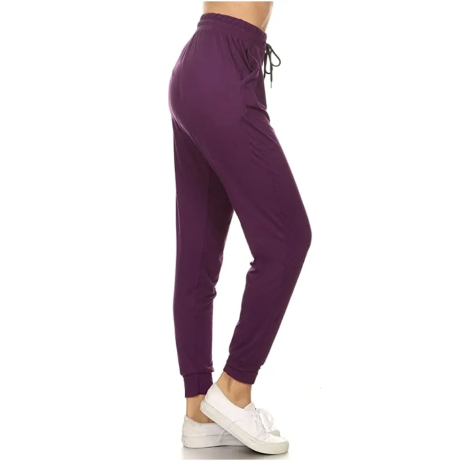 Buttery Soft Solid Colour Joggers / Tracksuit Bottoms
