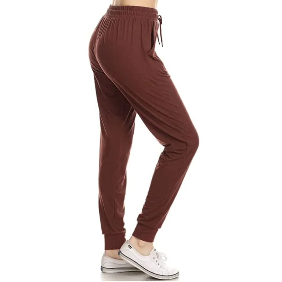 Buttery Soft Solid Colour Joggers / Tracksuit Bottoms