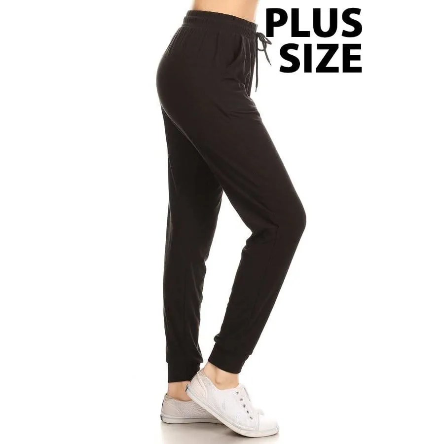 Buttery Soft Solid Colour Joggers / Tracksuit Bottoms