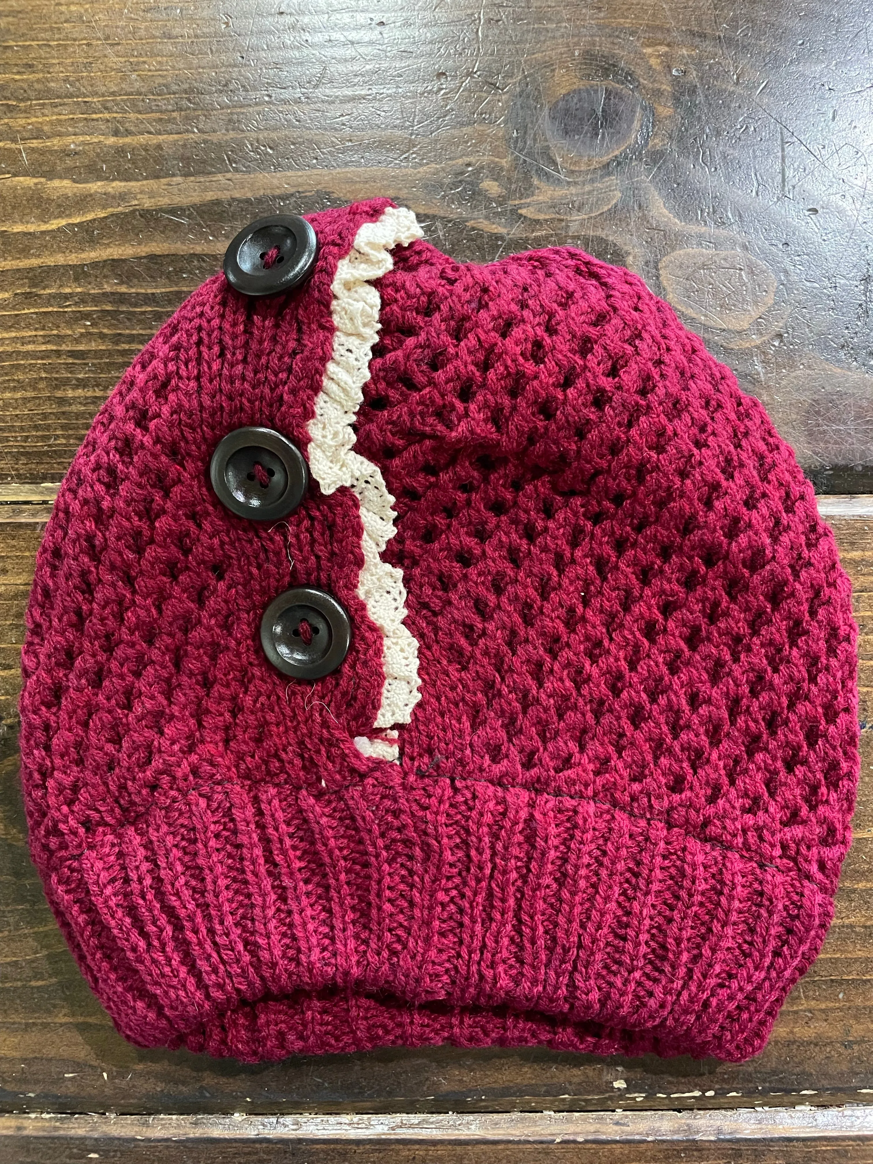 Button Beanie
