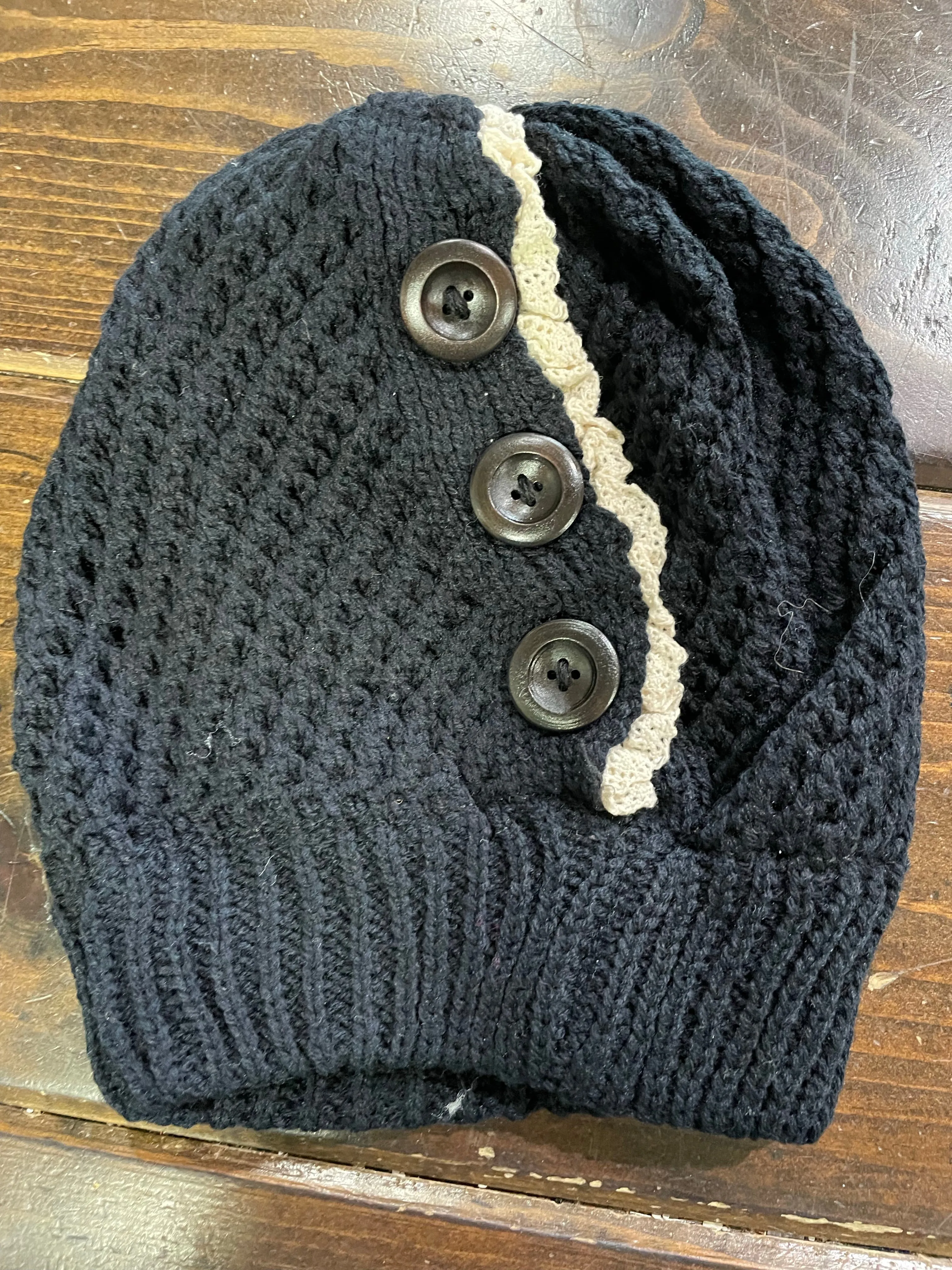 Button Beanie