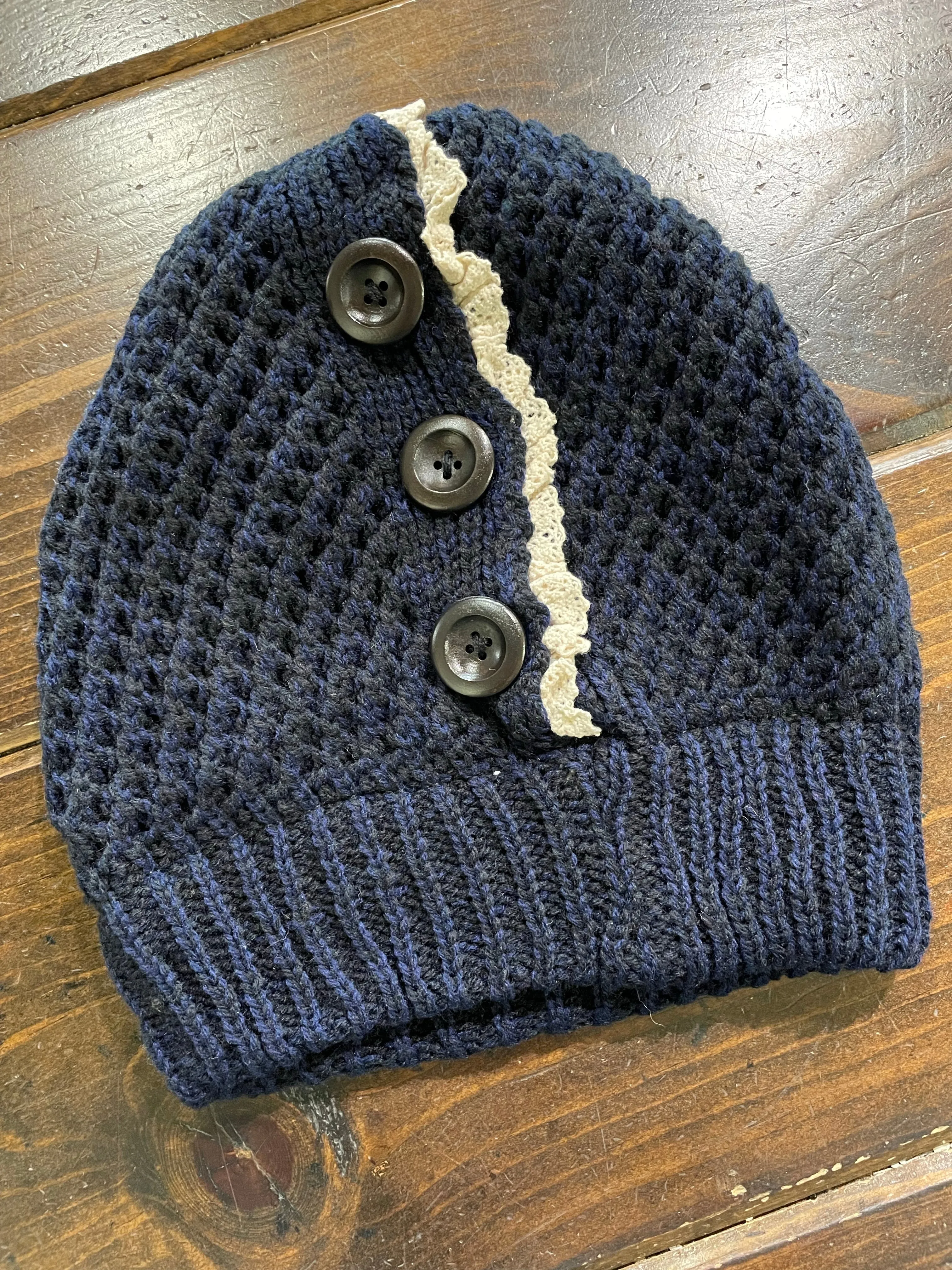 Button Beanie