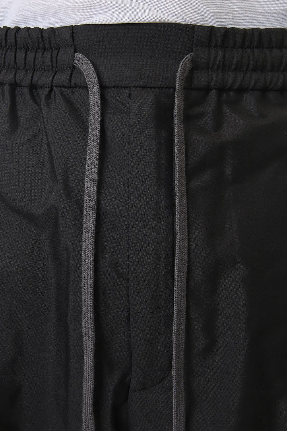 Cargo short pants High density silk - Charcoal