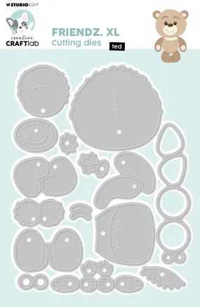 CCL Cutting Die Ted XL Friendz 15 PC