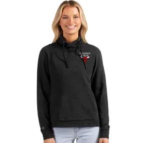 Chicago Bulls Antigua Women's Reward Pullover Sweatshirt - Heathered Gray