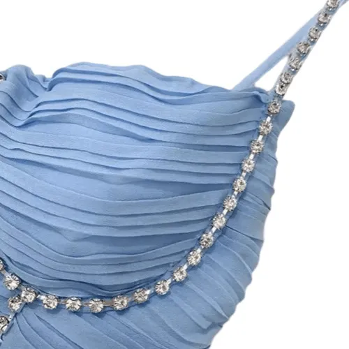 Chiffon tiered dress