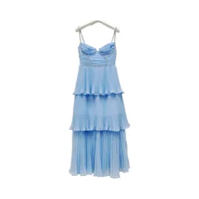 Chiffon tiered dress