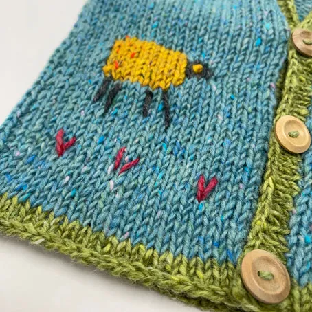 Child's knitted waistcoat - 1