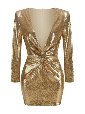 Clémence – Shimmering finish – Mini dress