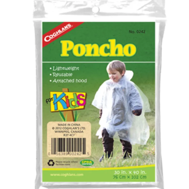 Coghlan's Kid's Poncho Size 30'x40' | 76cm x 102cm