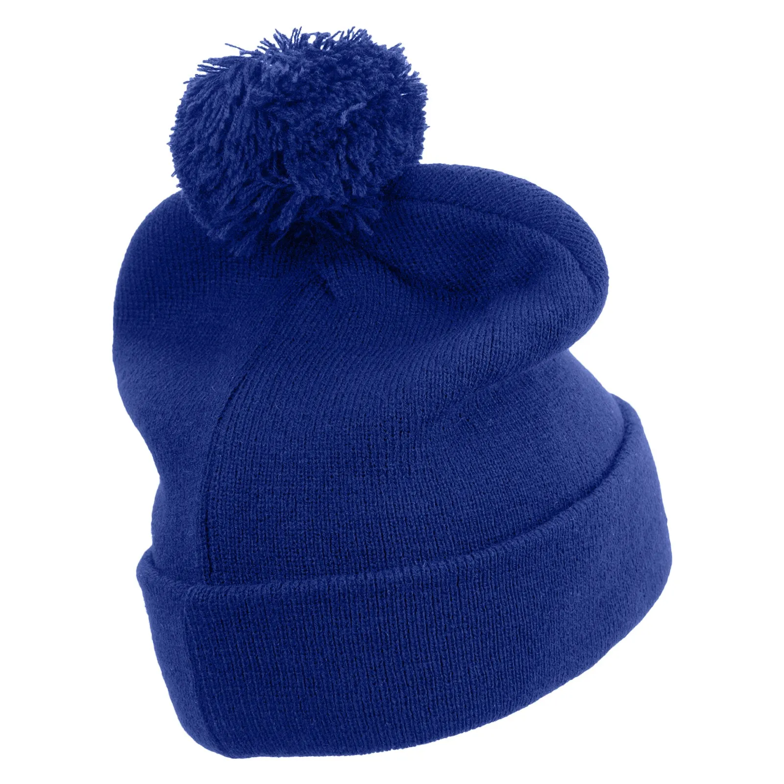 Colorado Logo Embroidered Pom Acrylic Cuff Long Beanie