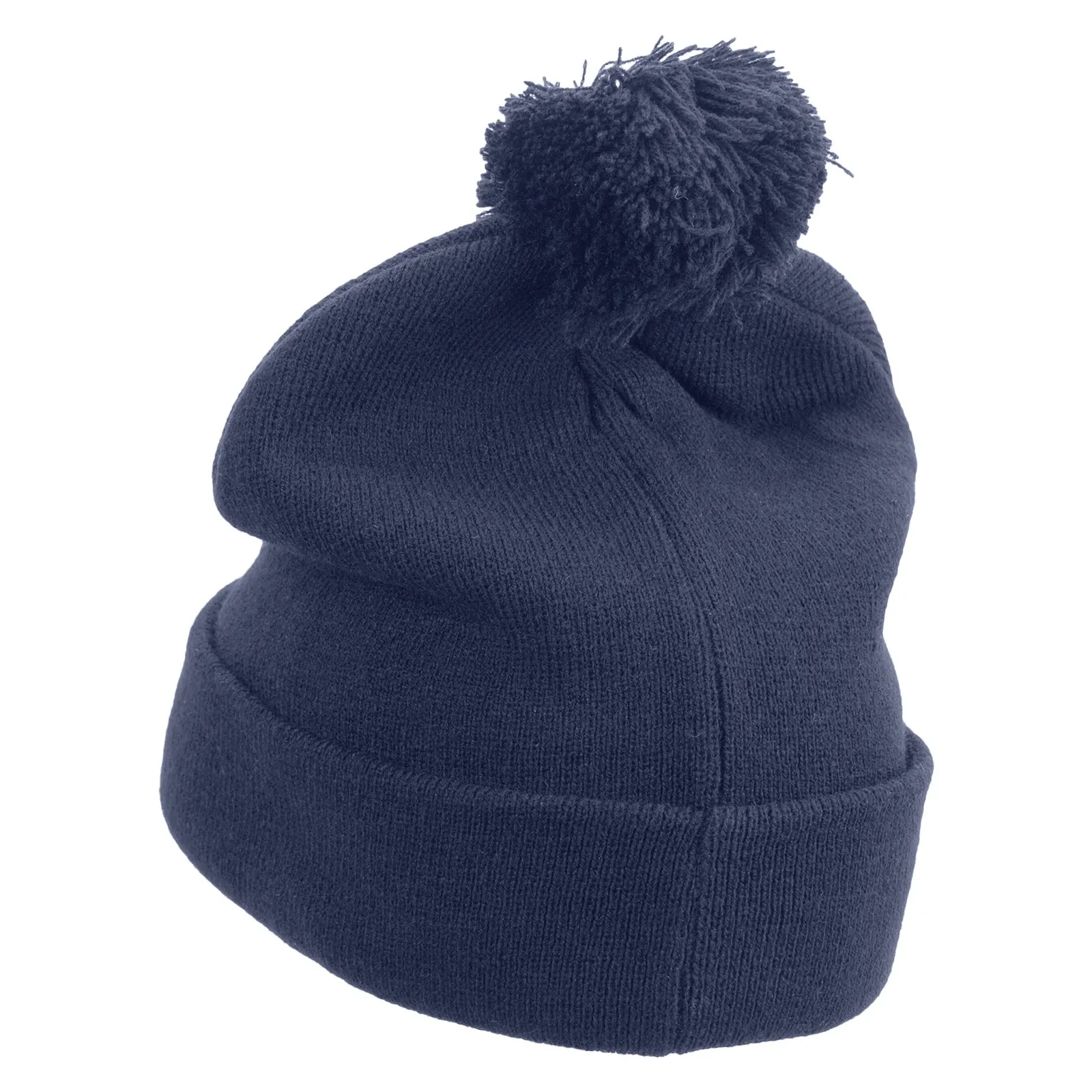 Colorado Logo Embroidered Pom Acrylic Cuff Long Beanie