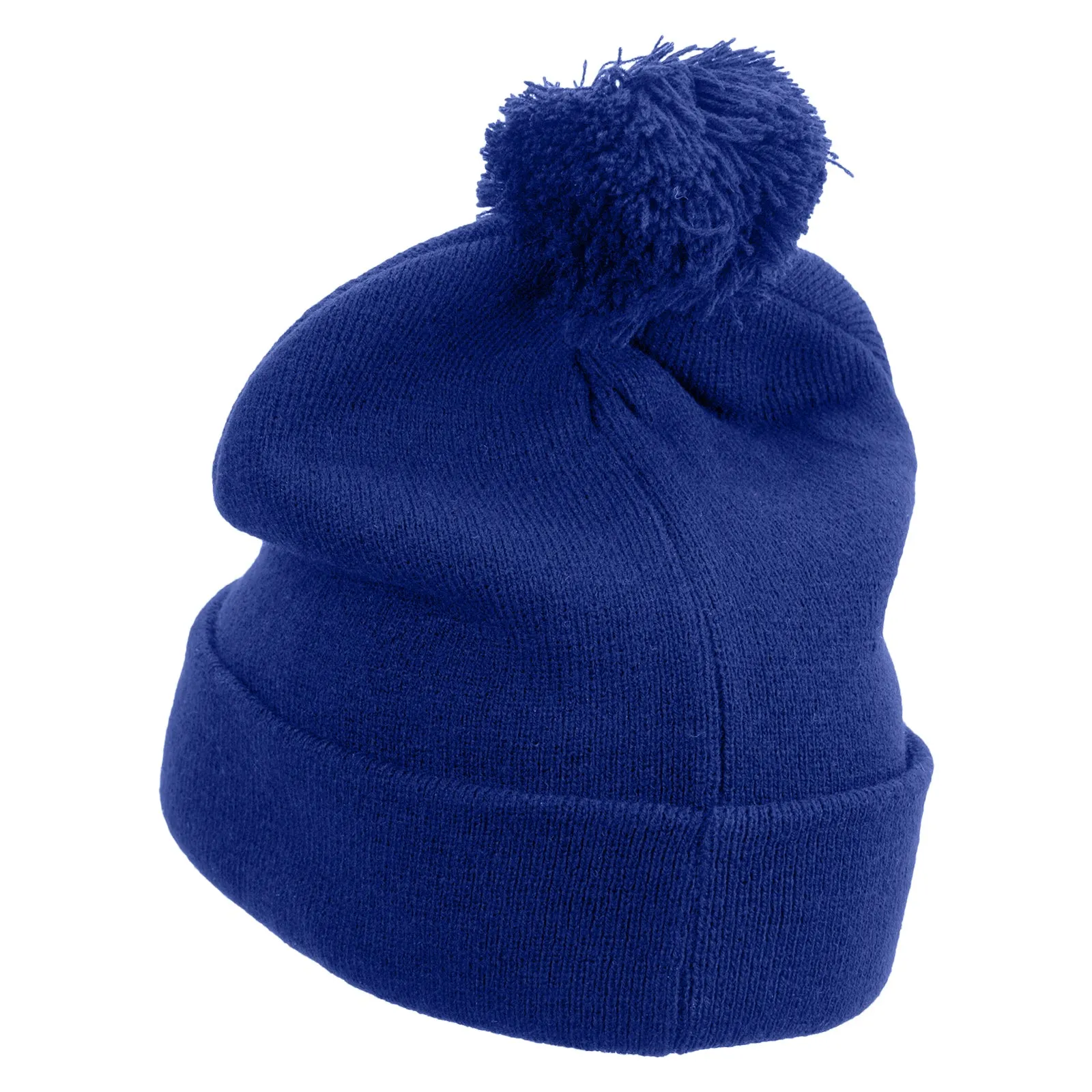 Colorado Logo Embroidered Pom Acrylic Cuff Long Beanie