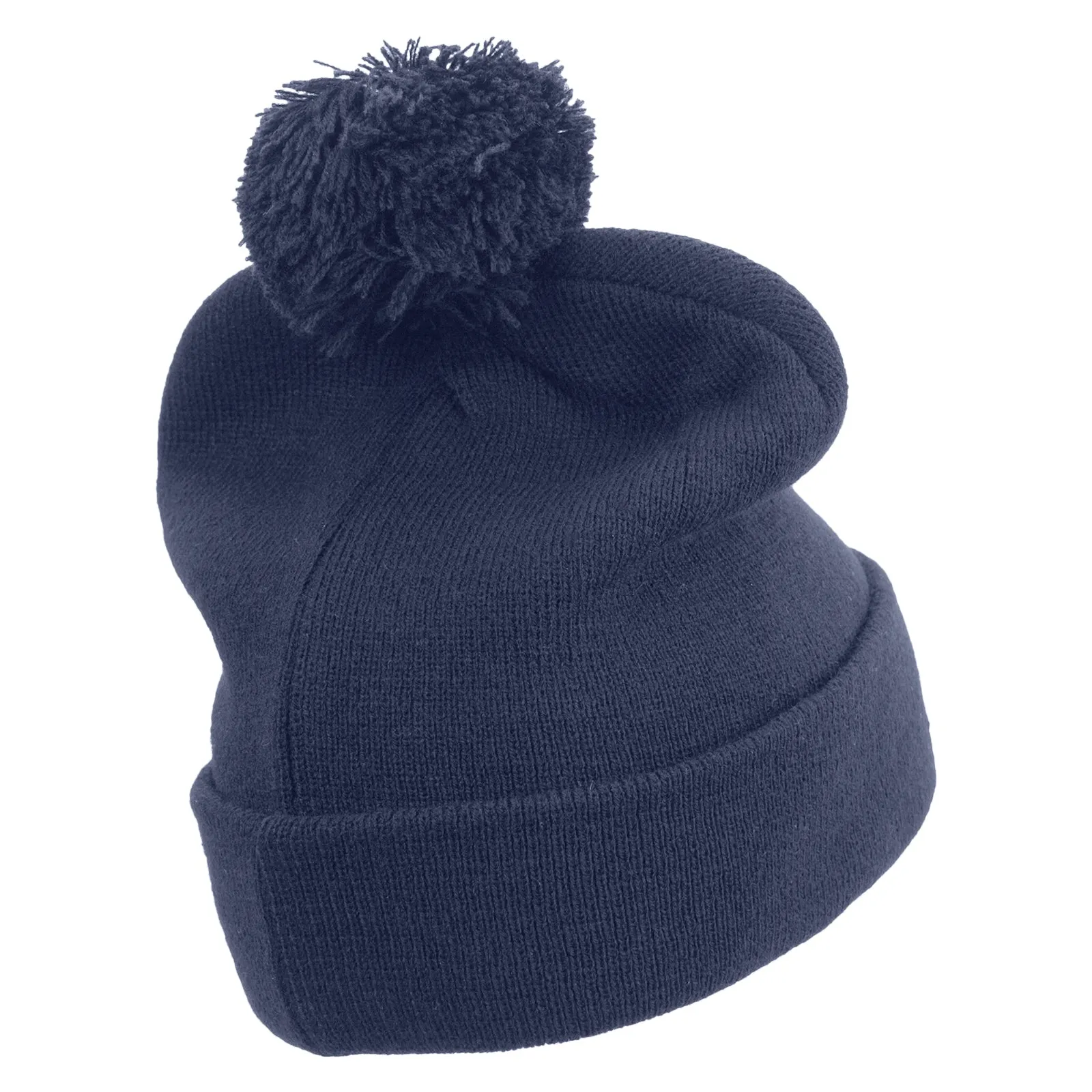 Colorado Logo Embroidered Pom Acrylic Cuff Long Beanie