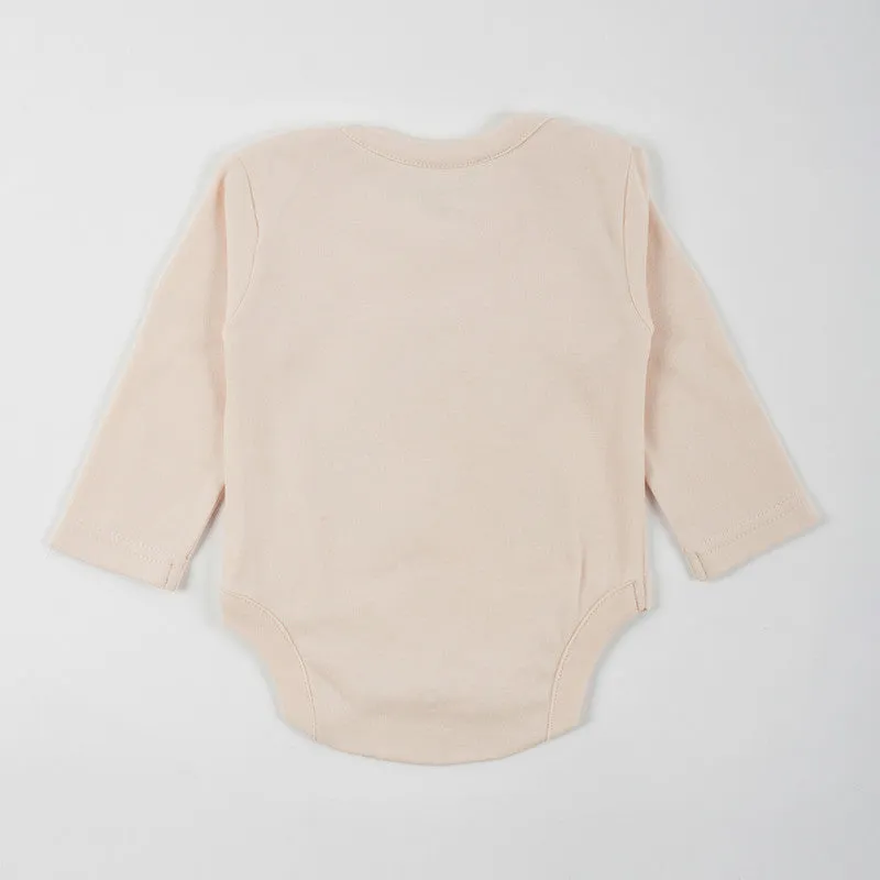 Cotton Baby Onesie Jersey | Bunny & Teddy Soft Toned Combo | Set of 2
