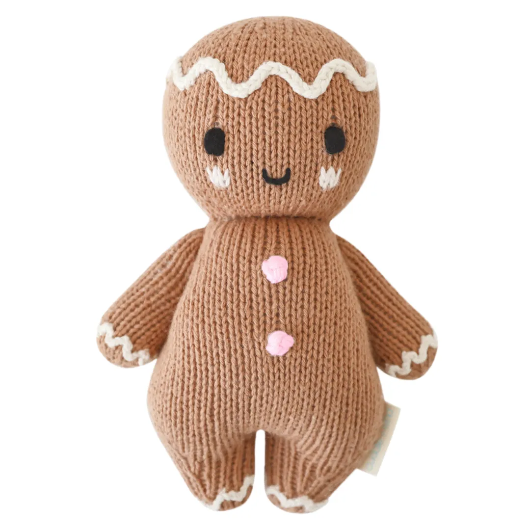 CUDDLE KIND BABY ANIMAL | GINGERBREAD (POWDER PINK)