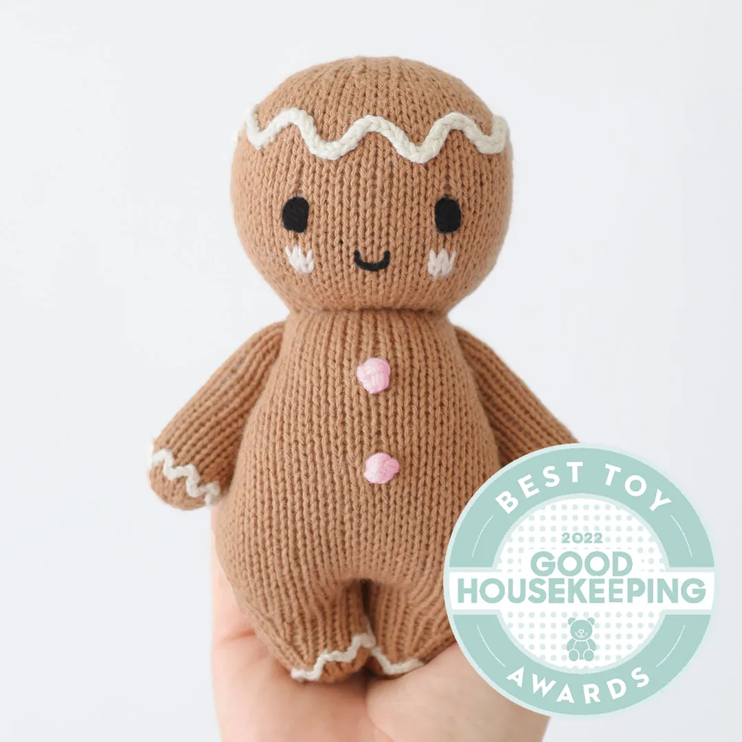 CUDDLE KIND BABY ANIMAL | GINGERBREAD (POWDER PINK)