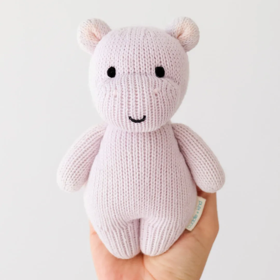 CUDDLE KIND BABY ANIMAL | HIPPO (LAVENDER)