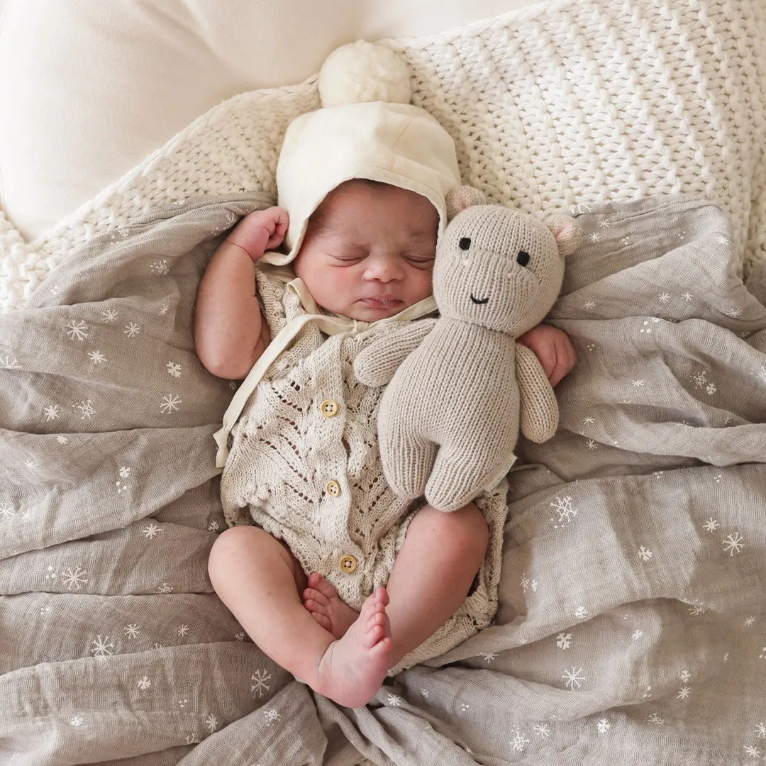 CUDDLE KIND BABY ANIMAL | HIPPO (PEBBLE)