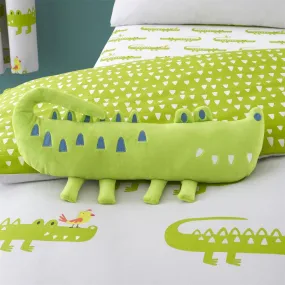 Cuddly Cushion Crocodile Smiles