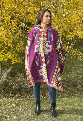Cute Western Style Bohemian Ecuadorian Poncho
