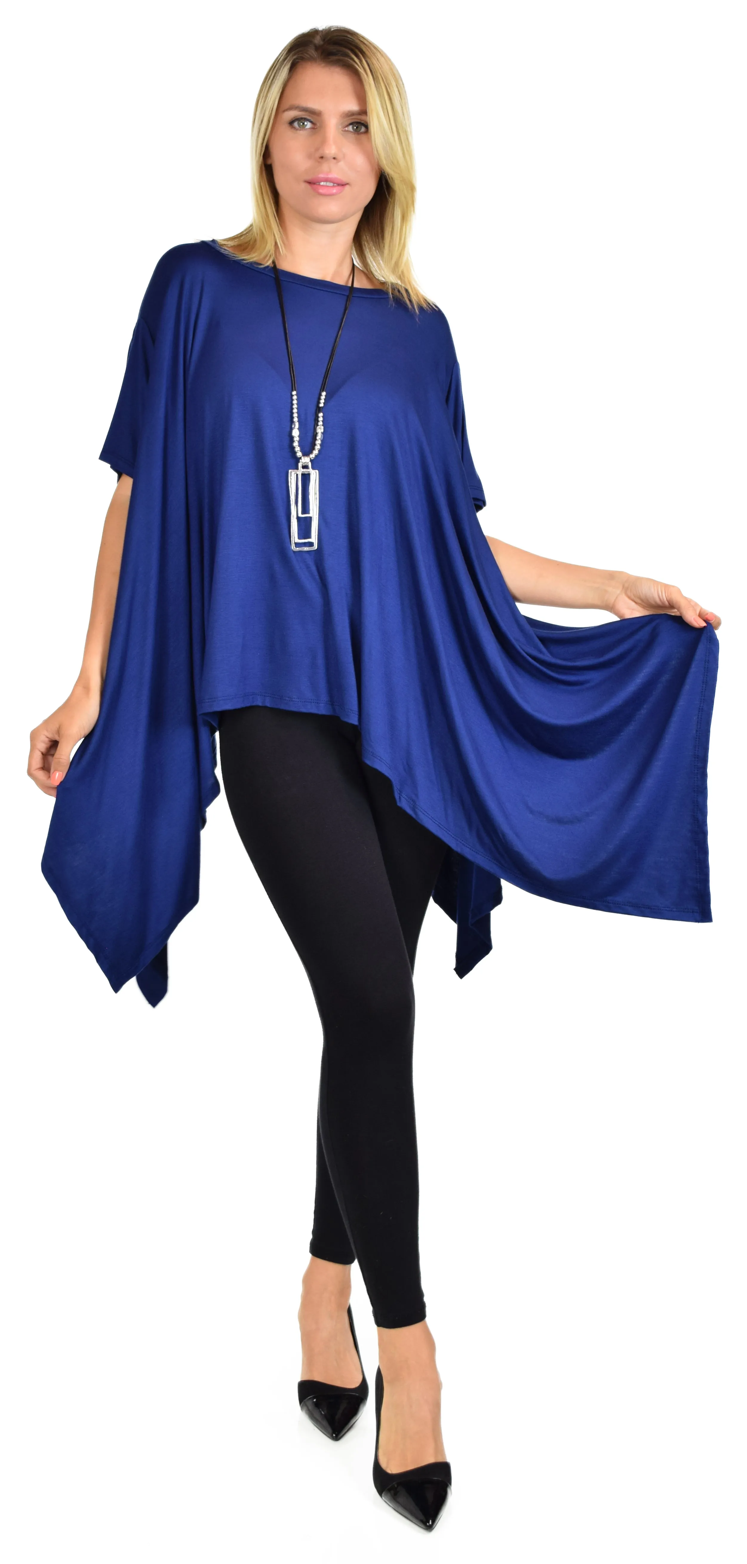 Dare2bstylish Over size Poncho tunic,  lagenlook Poncho, Versatile poncho top for Fun and Casual wear. One Size.