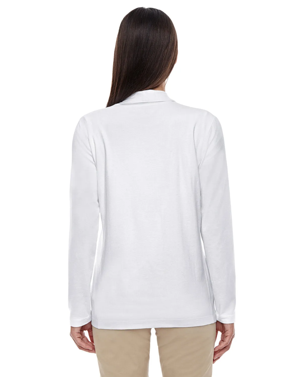 Devon & Jones Ladies' Perfect Fit™ Shawl Collar Cardigan DP462W