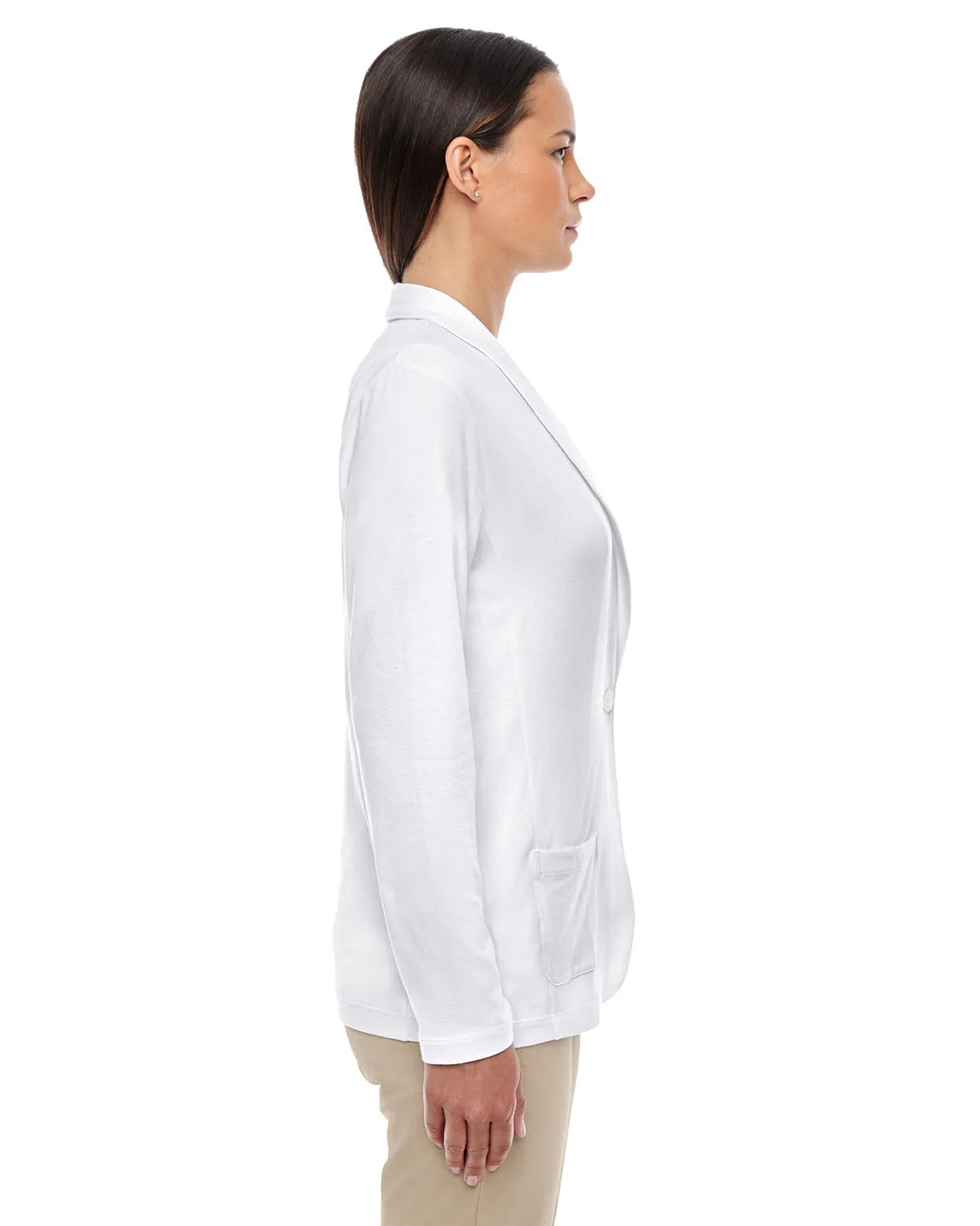 Devon & Jones Ladies' Perfect Fit™ Shawl Collar Cardigan DP462W