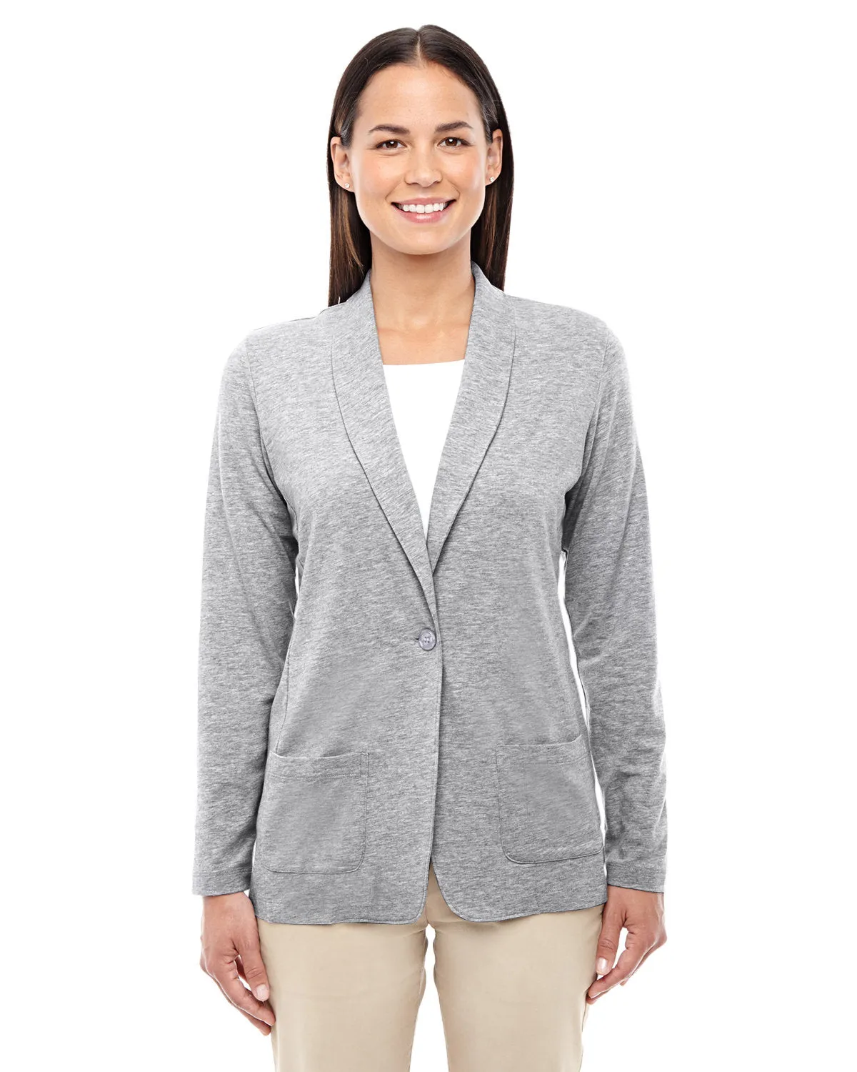 Devon & Jones Ladies' Perfect Fit™ Shawl Collar Cardigan DP462W