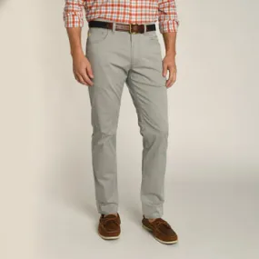 Duck Head Shoreline Twill 5 Pocket Pants Limestone Grey